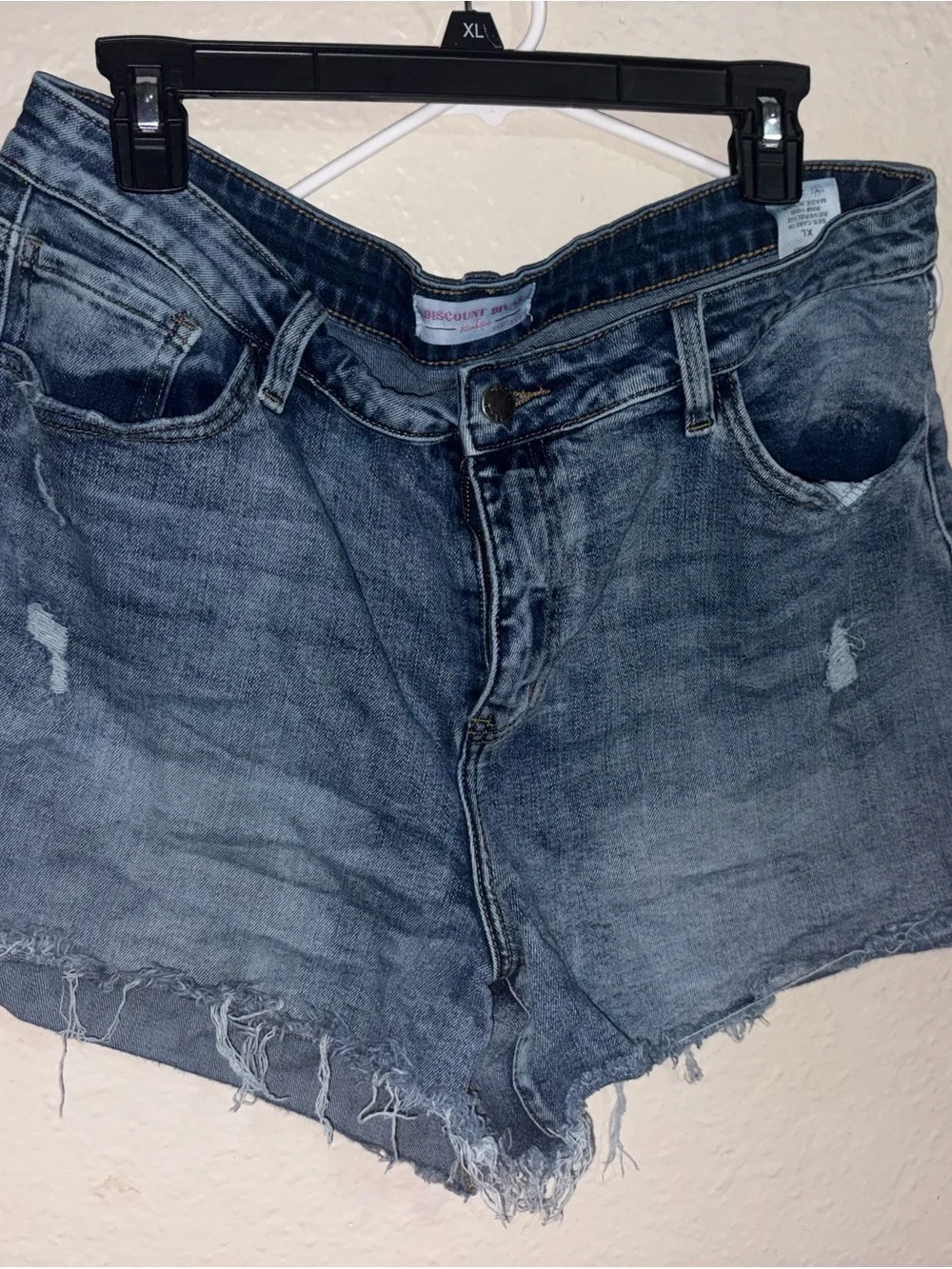 Discount Divas Light Blue Women's Denim Shorts